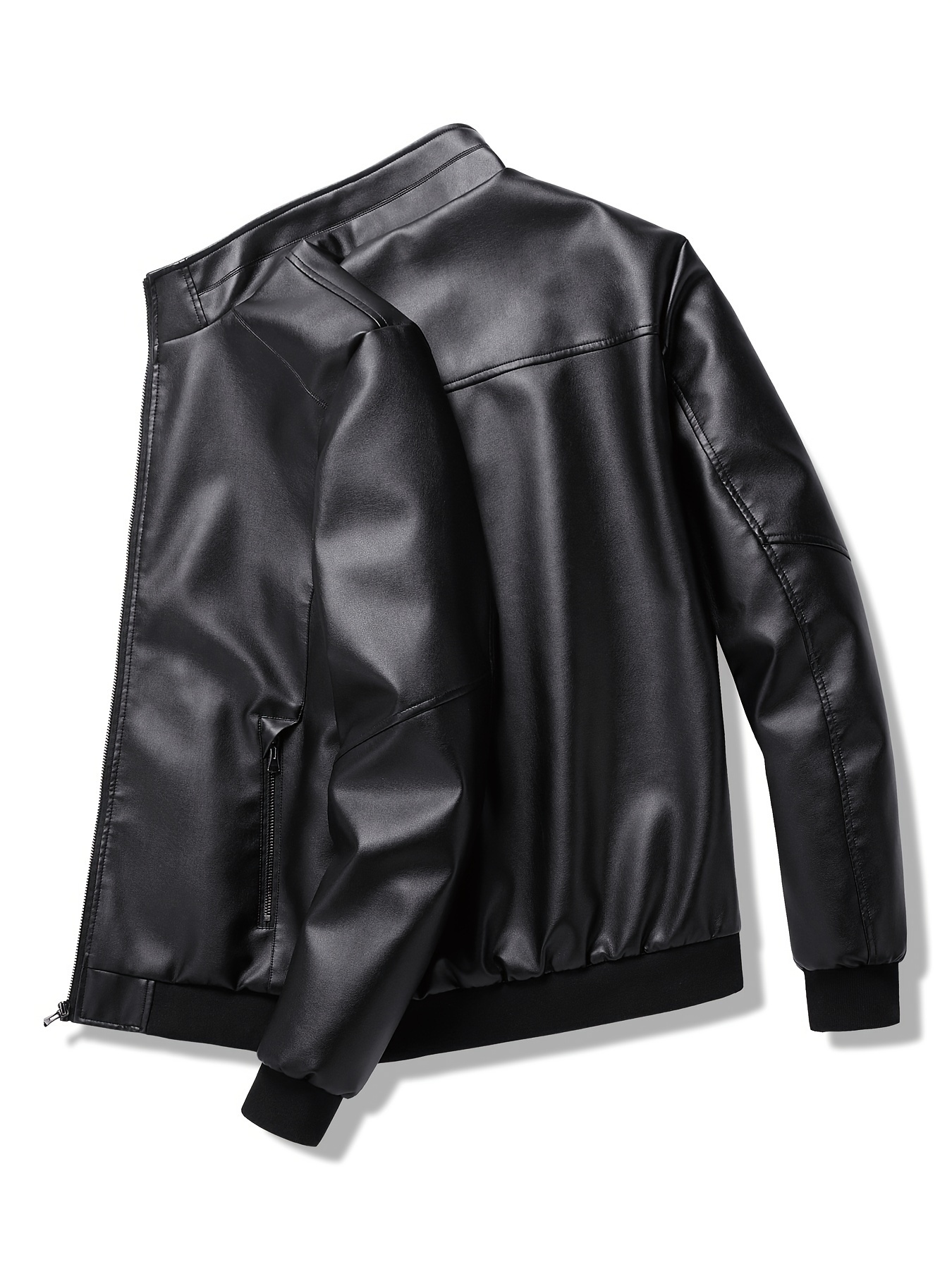 Men's Black Leather Jackets Canada