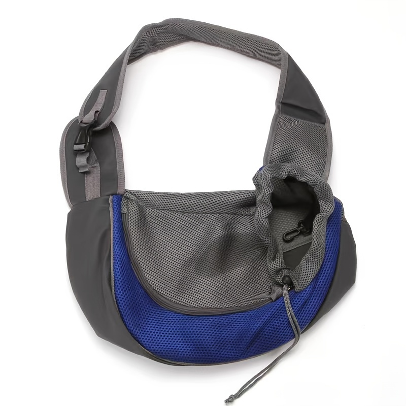 TEMU Small Pet Outing Body Bag, Cat Outing Travel Bag, Breathable Mesh Cat Carrier, Small Dog Portable Travel Bag
