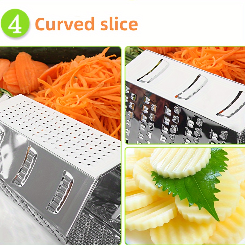 1pc tower grater cheese shredder stainless steel grater Kitchen