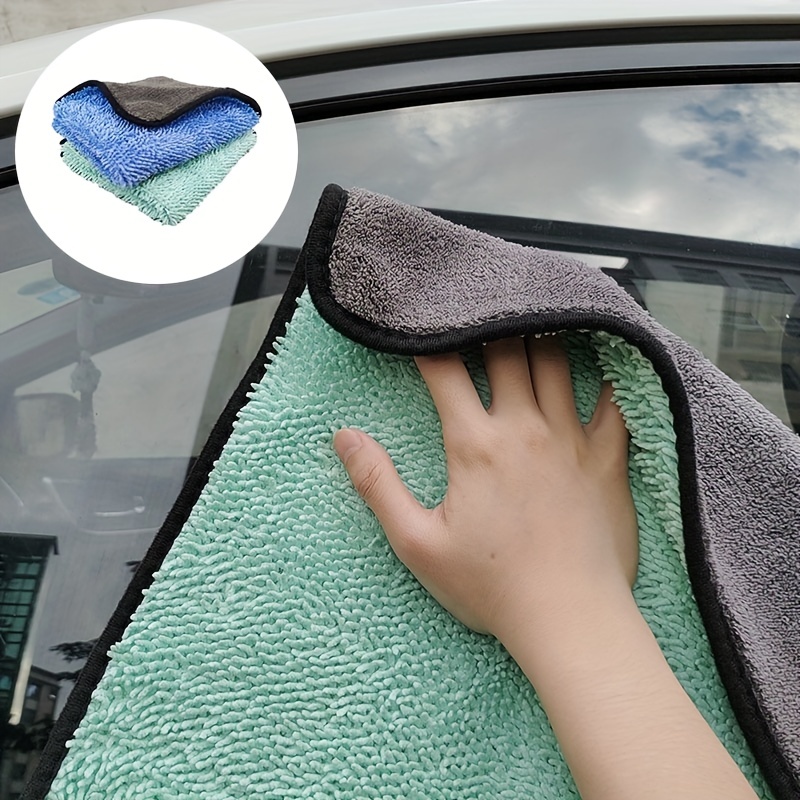 Super absorbent Double sided Car Wash Towels Quick drying - Temu