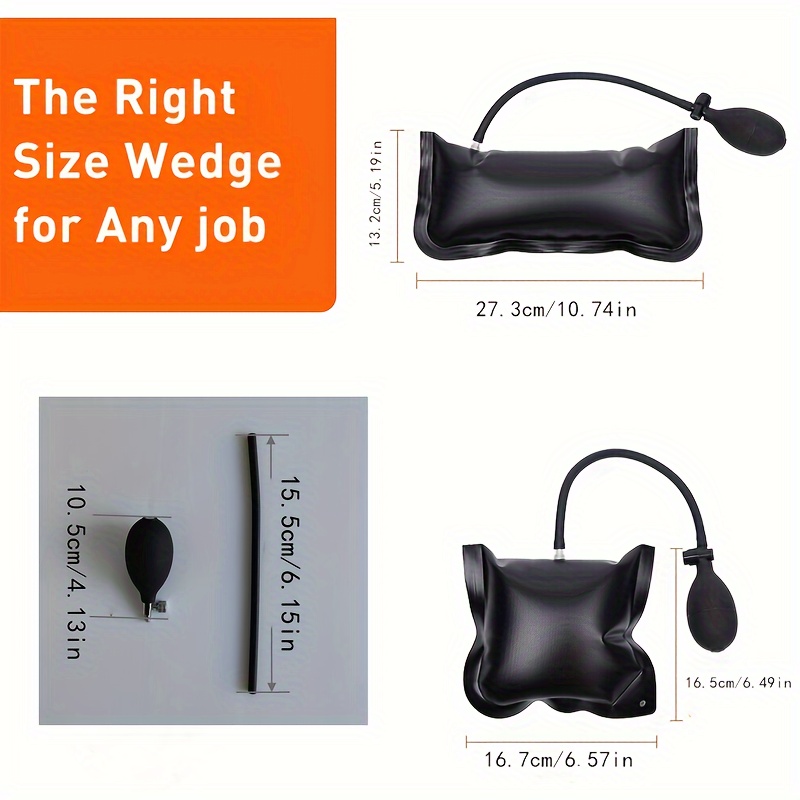 Air Wedge Pump Car Air Shim Auto Adjustable Air Wedge Bag Pump Leveling And  Alignment Tool Inflatable Shim Bag For Car, Home Use, Door Installation -  Temu United Kingdom