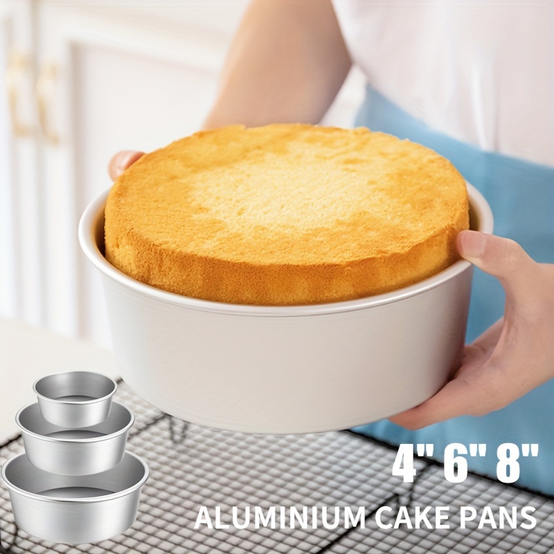  E&B Set of 2 Round Easy Oven Round Cake Bake Pans For Kids Oven:  Home & Kitchen