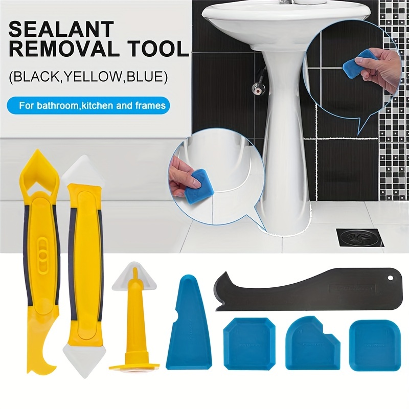 4pcs Kit d'outils de calfeutrage spatule à joint en silicone - Temu Belgium
