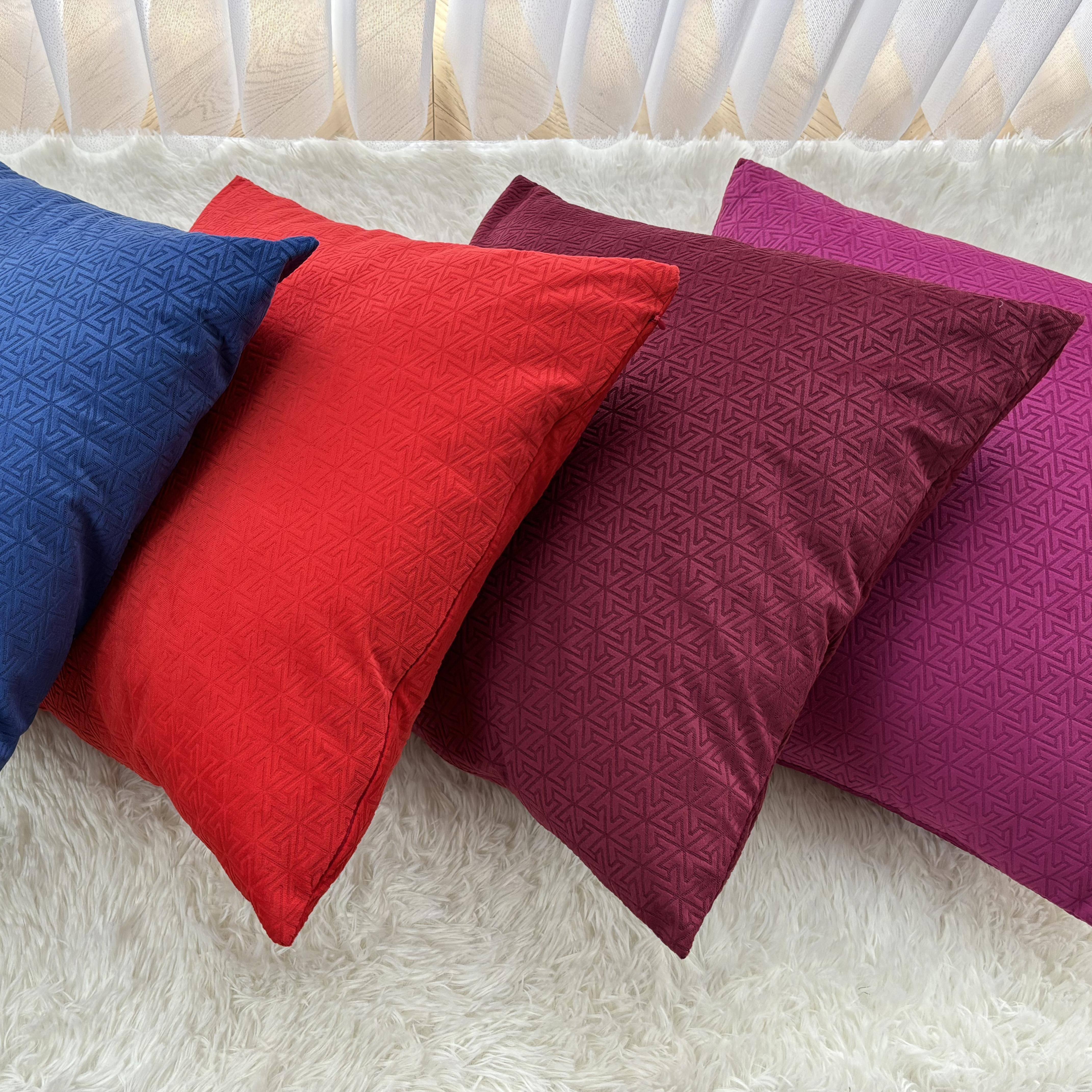 Washable zippered throw pillow sales covers