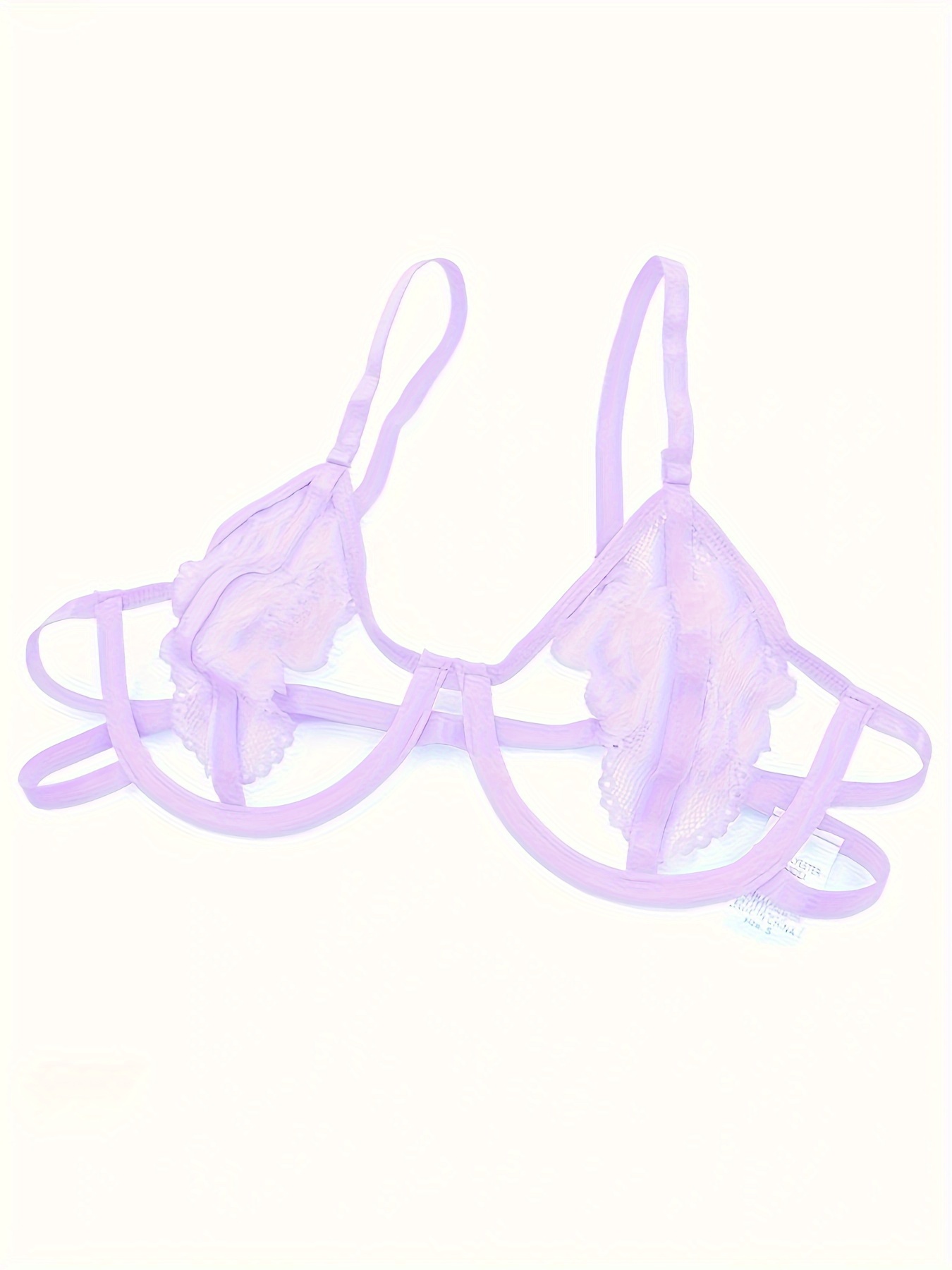 Purple Lace Lingerie Set on the White Wooden Background. Violet Stock Photo  - Image of female, accessories: 109242110