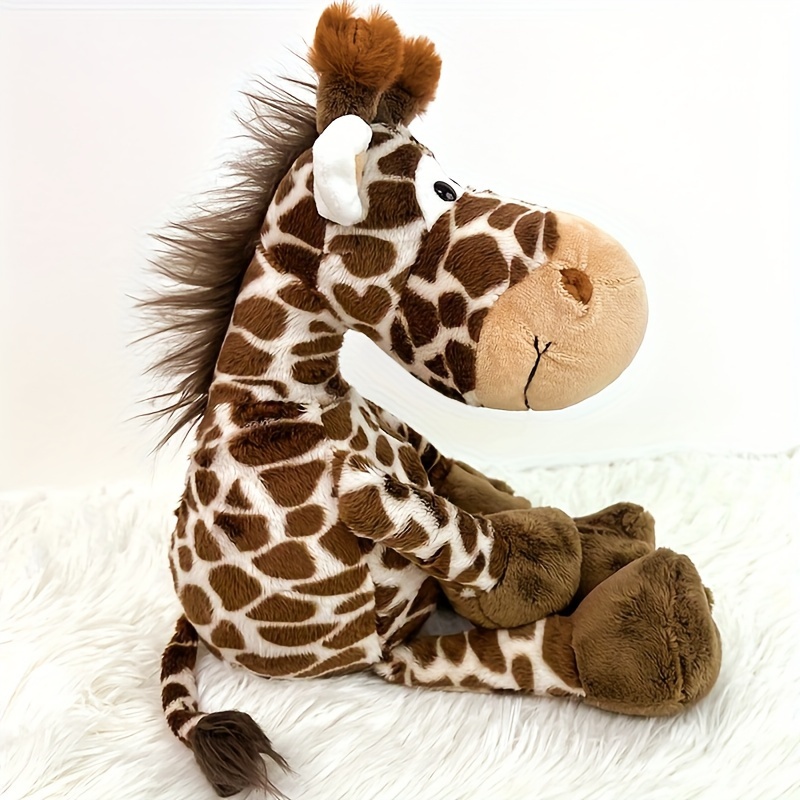 Oreiller en peluche de girafe de 35 à 140CM, 1 pièce, jouets en peluche,  poupées d'animaux réalistes, oreiller doux en peluche pour enfants,  décoration de chambre de bébé, cadeaux - AliExpress