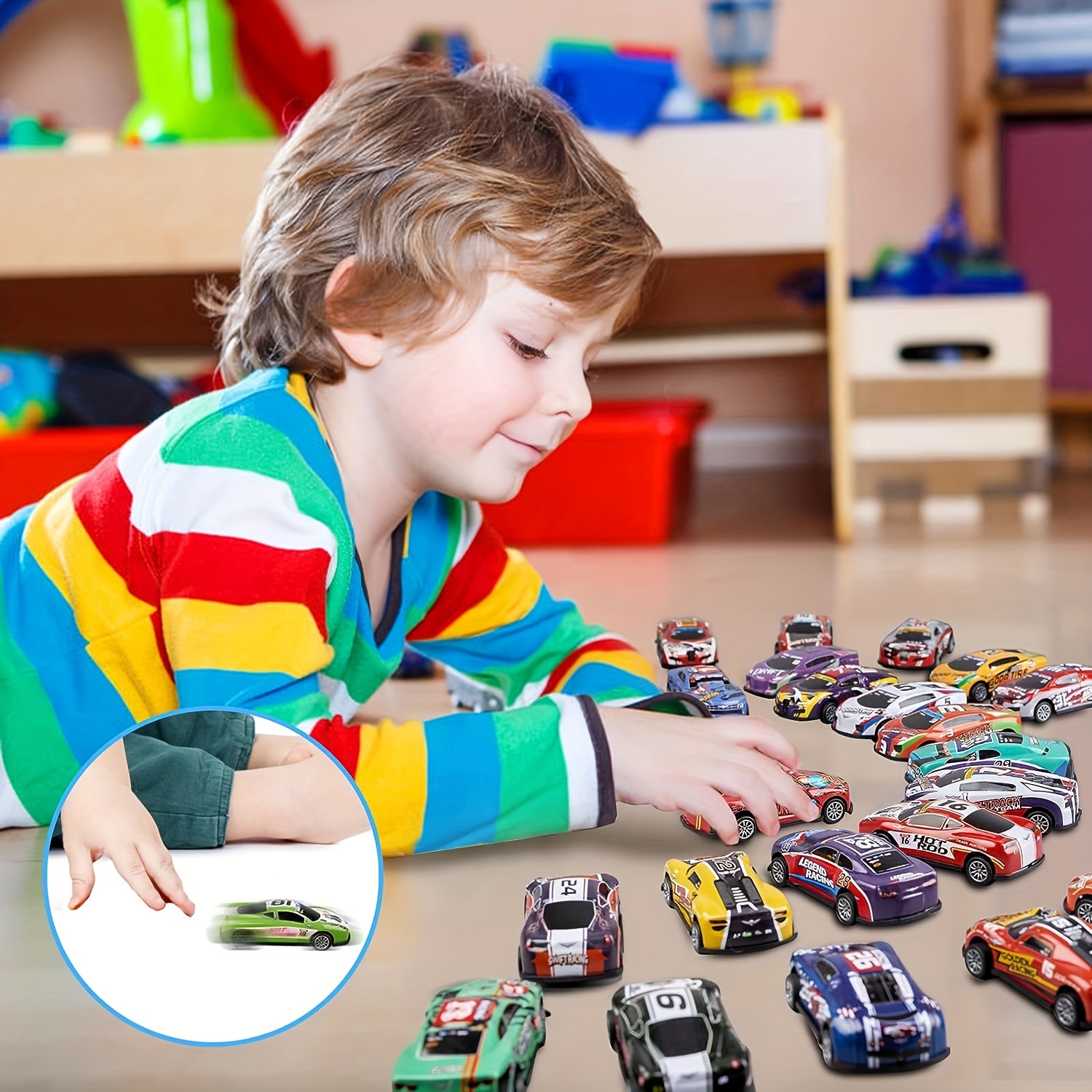 Bulk store toy cars