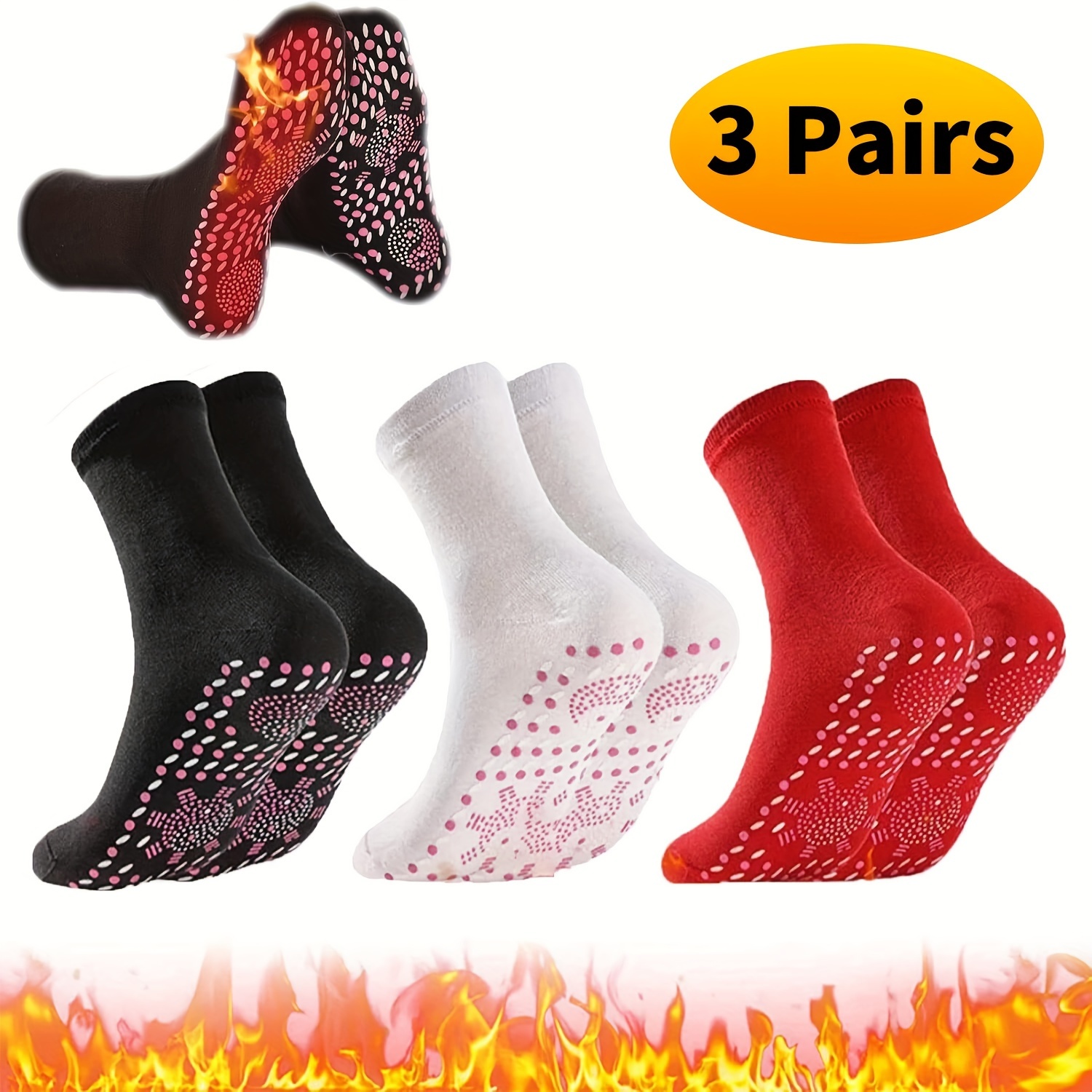 Stay Warm in Style: 12-Pack of Men's Thermal Socks, Cozy & Comfortable, Sizes 6-11, Perfect for Chilly Days - School Wear United
