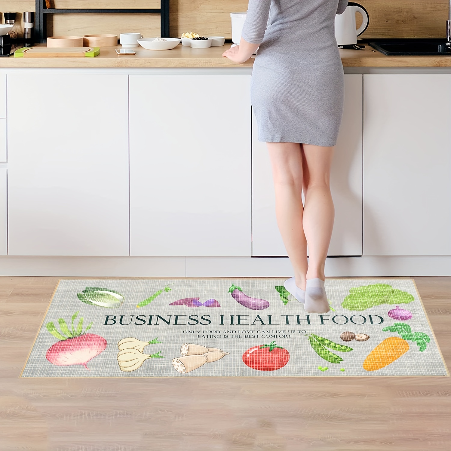 Hot Sale Oilproof Kitchen Mat Modern Cabinet Floor Mats Home