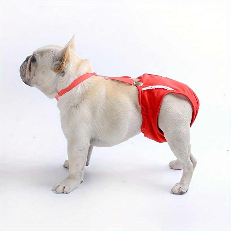 Image of Dog Menstrual Pants For Female Pets Like Teddy And Corgi, Safe Pants For Medium And Small Breeds To Prevent Harassment And For Contraception