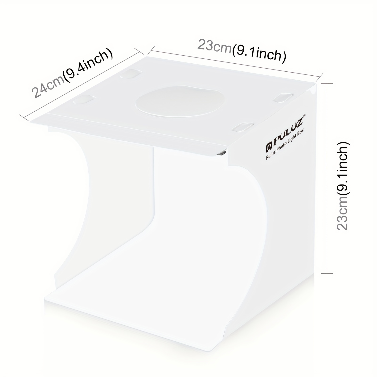 Puluz Photo Studio Light Box Quick Install Foldable Portable - Temu