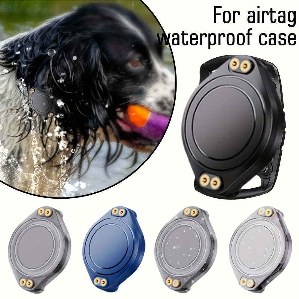 1pcs(noir)Coque de protection compatible avec le collier Airtag Pet - Coque  de protection en silicone pour Airtags, anti-perte - Compatible avec pour  collier de chien