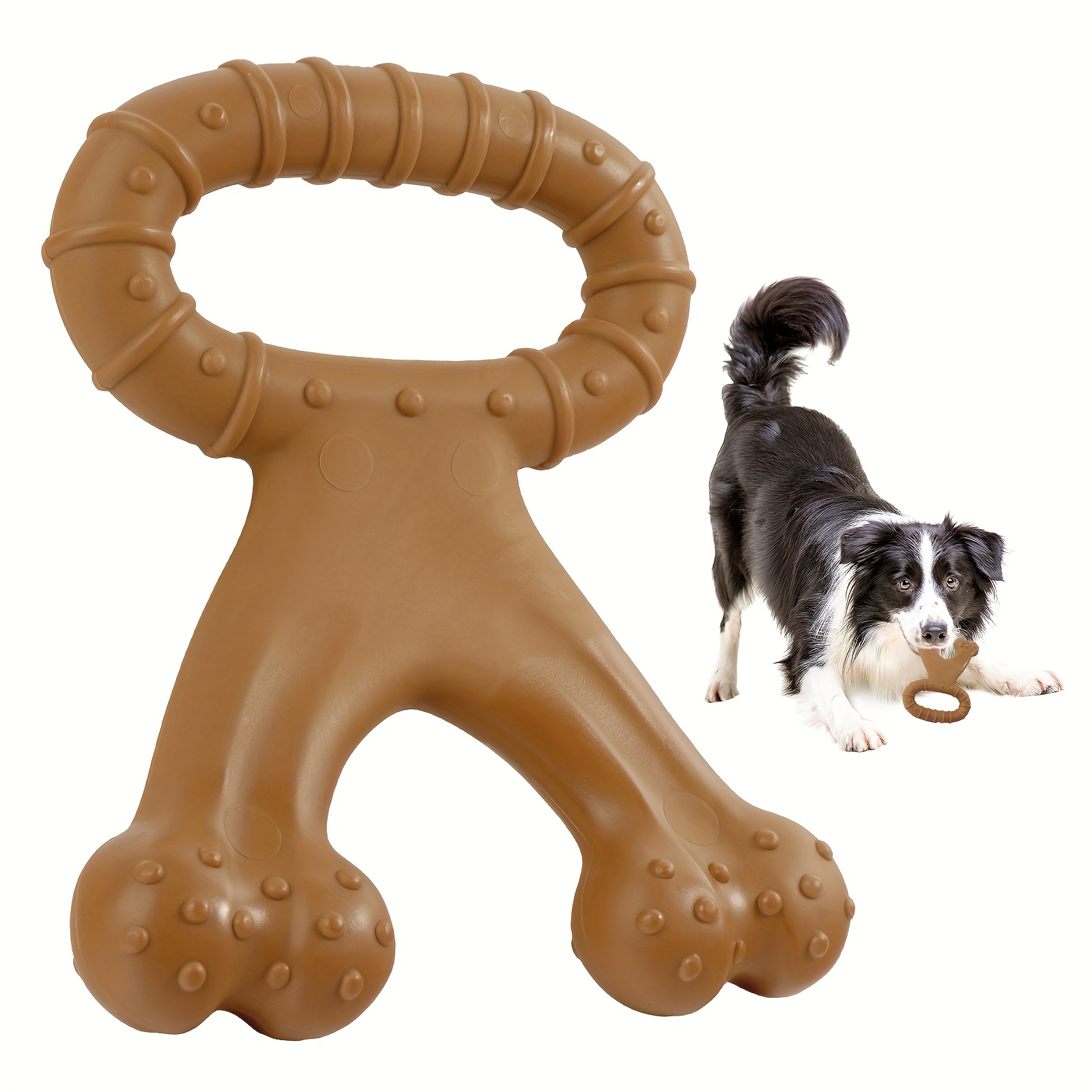 NOUGAT Dog Toys for Dogs Aggressive Chewers, Indestructible Dog