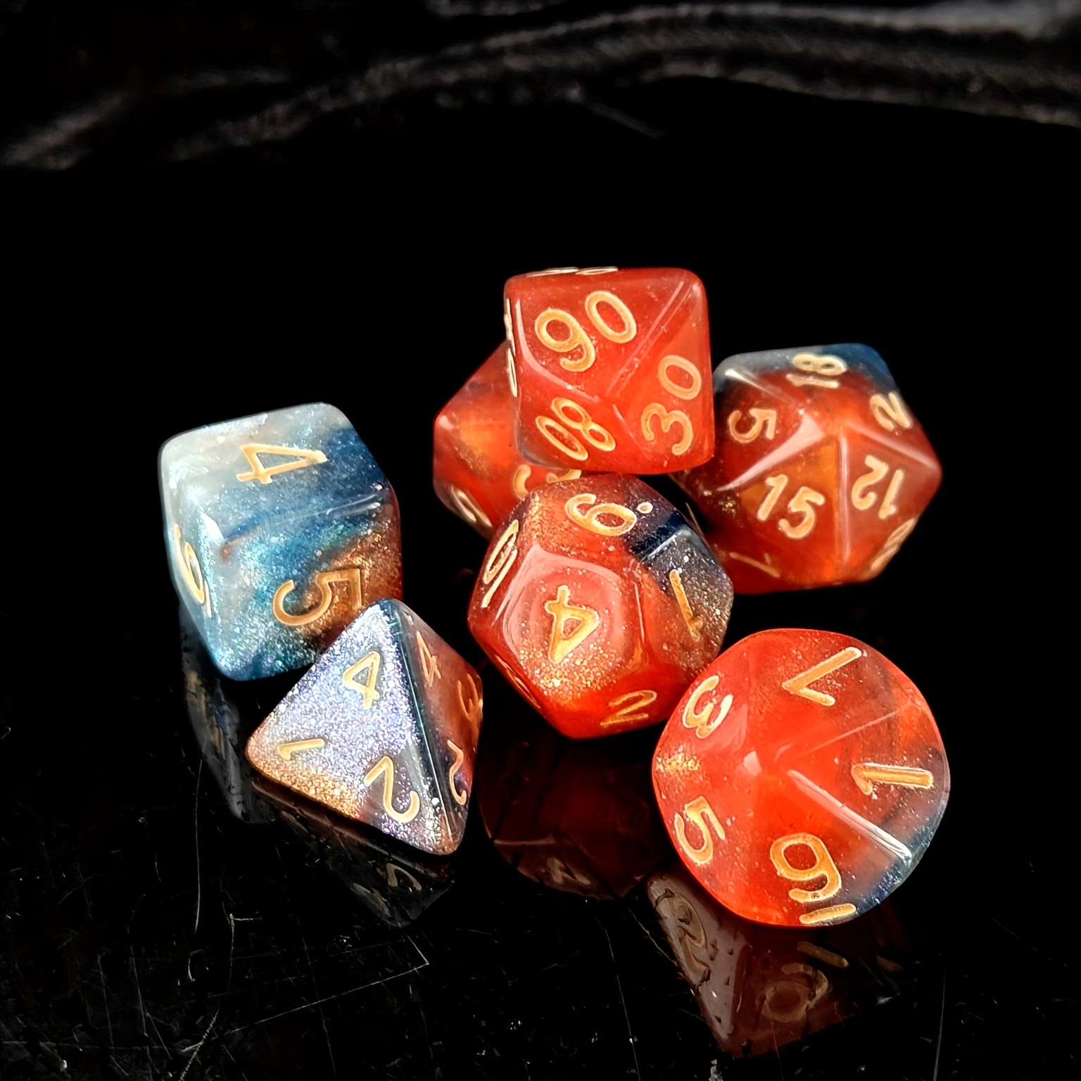 Star Game Dice For Board Game D4 D6 D8 D10 D12 D20 For