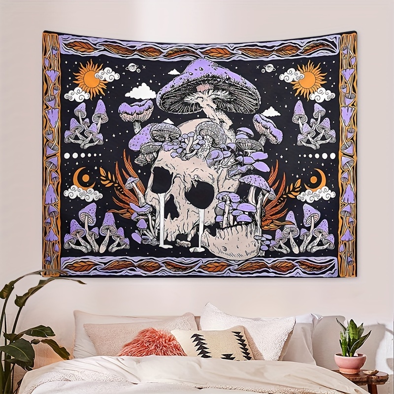 Gothic Throw Pillow / the Moon Tarot Card / 4 Sizes Available 