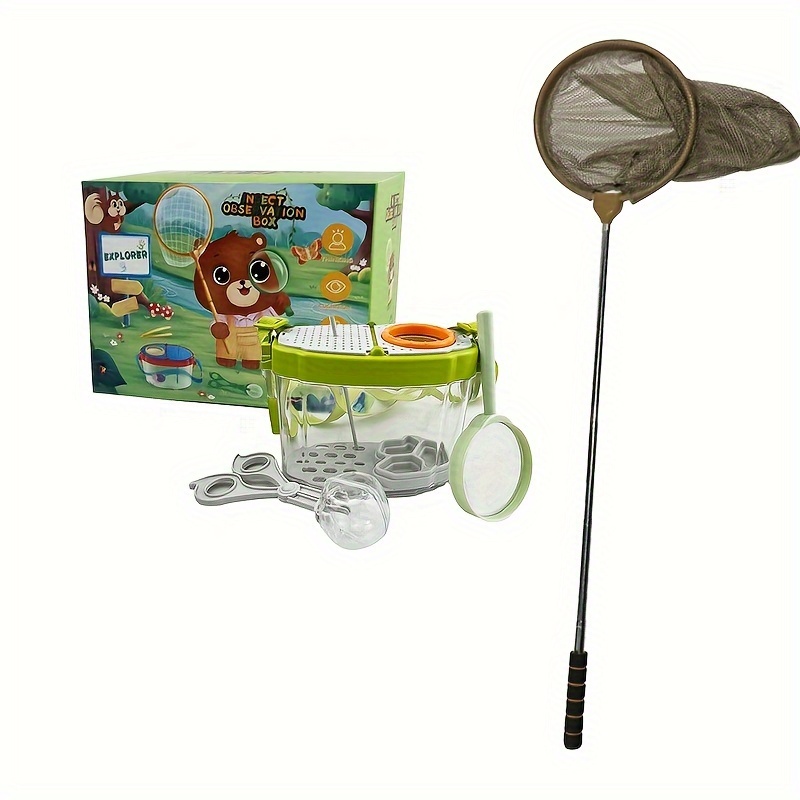New Puzzle Outdoor Magnifying Glass Insect Catcher Collector