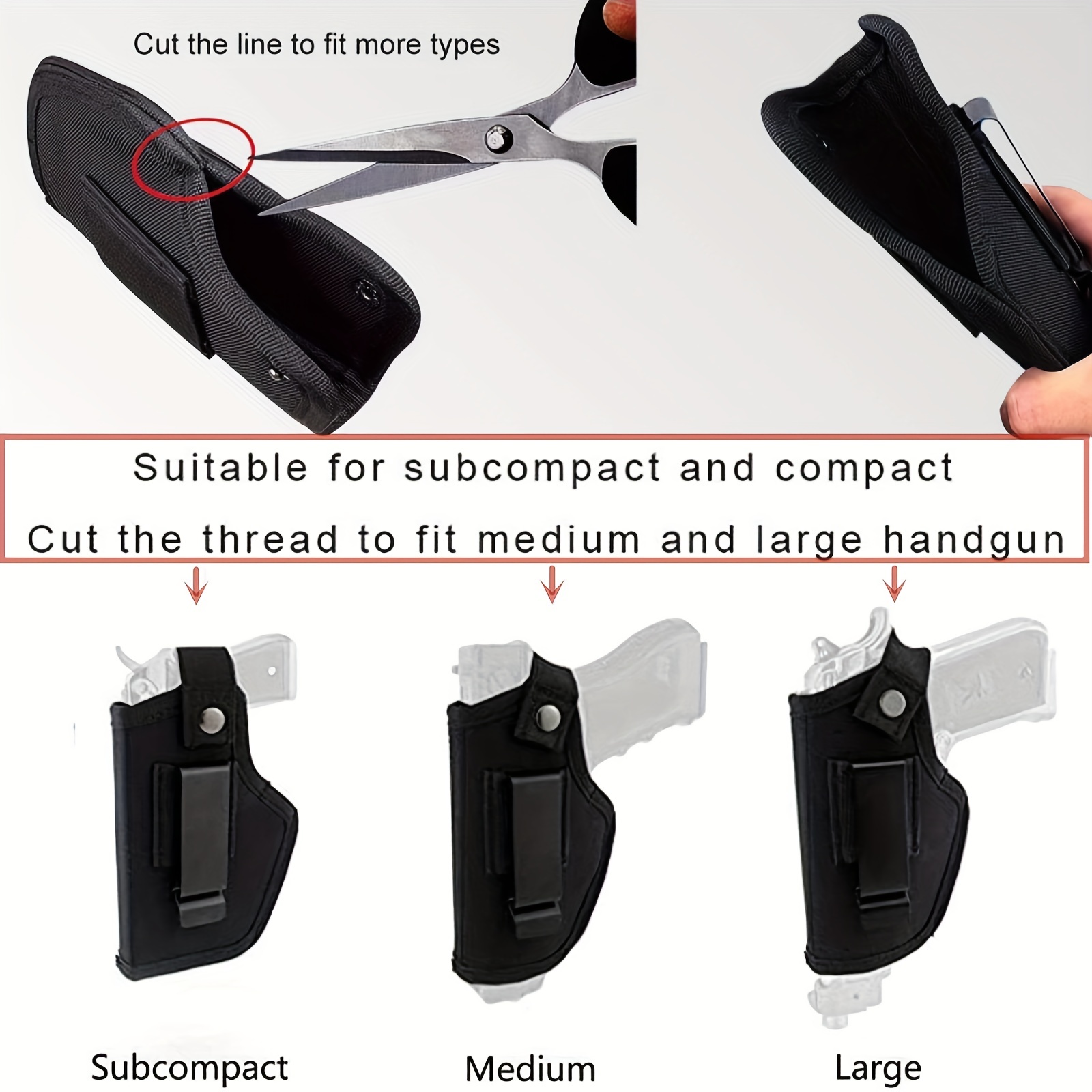 Concealed Carry Holsters Men/women Universal Right/left - Temu