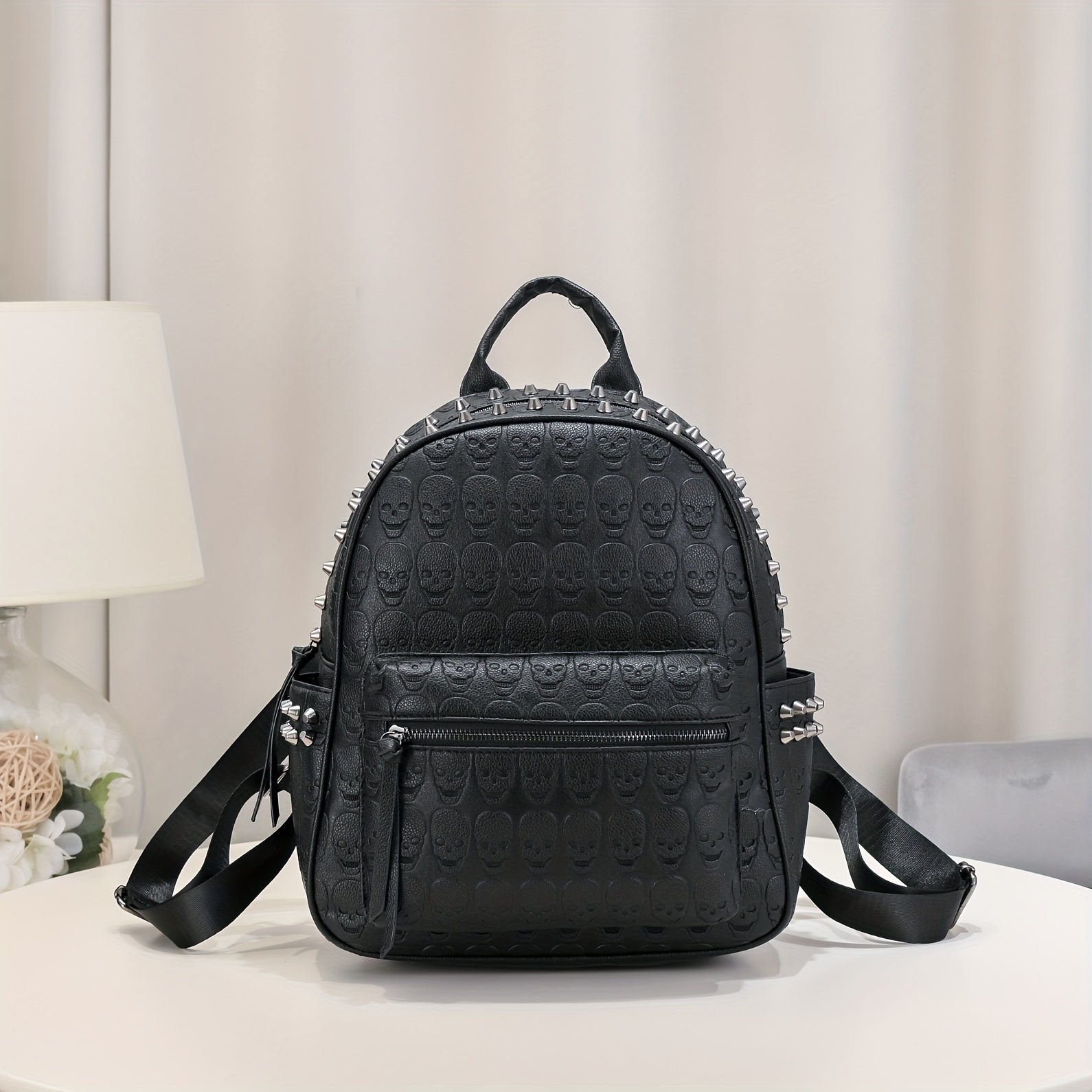 Gucci Black Guccissima Leather Backpacks