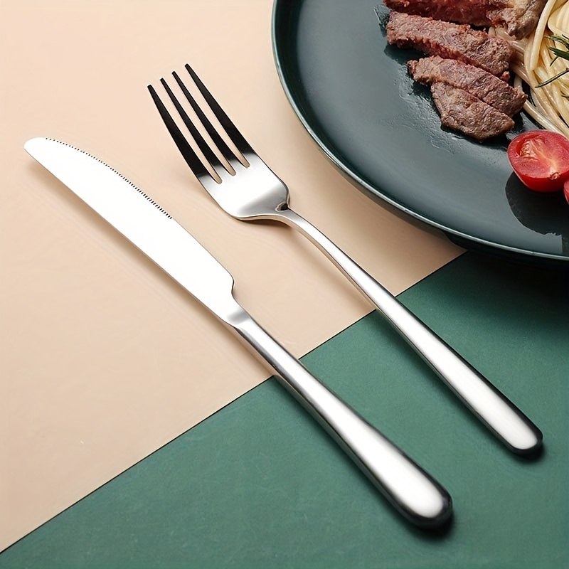 Cutlery, Silverware Set, Coffee Spoon, Salad Fork, Steak Dinner