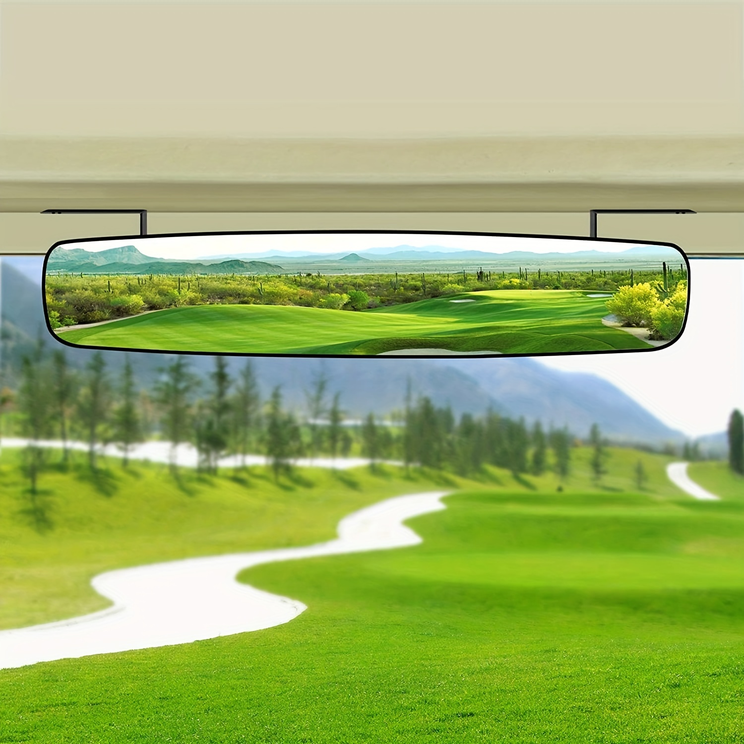 WLOOD Golfwagen-Seitenspiegel und Mittelspiegel (Golfwagen-Spiegel) :  : Sport & Freizeit