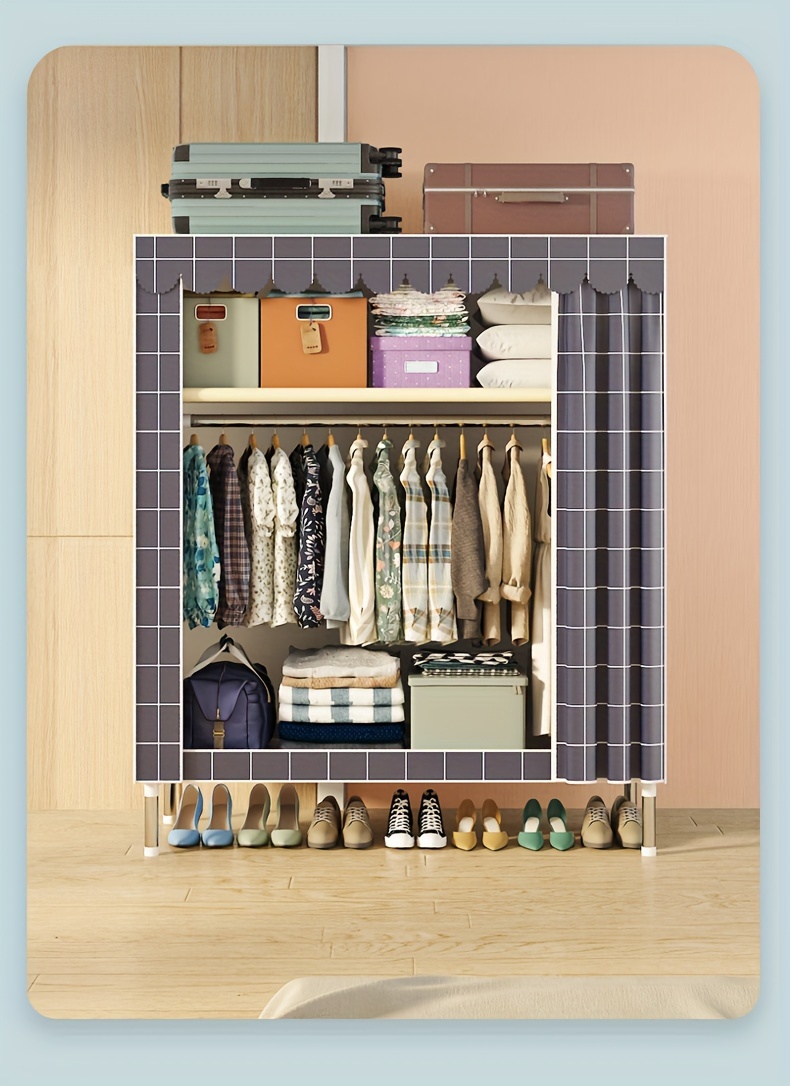 Storage Cabinet Home Clothes Storage Cabinet Bedroom - Temu