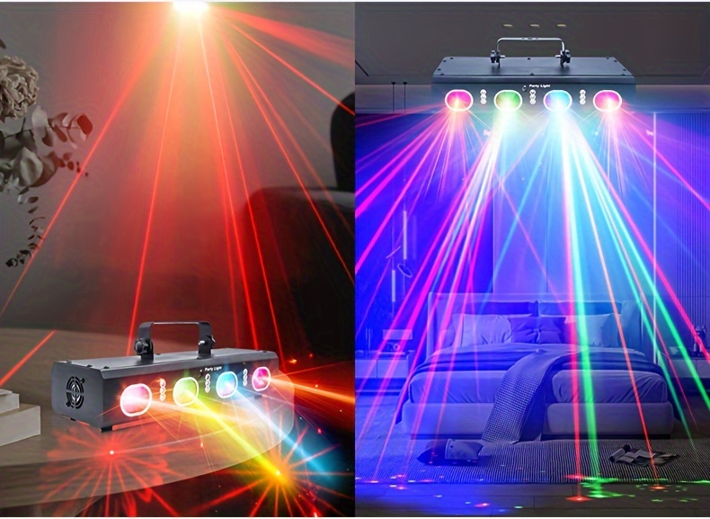 DJ Laser Party Lights With 3D Animation & Graffiti Mode | For Bars, Weddings, Clubs