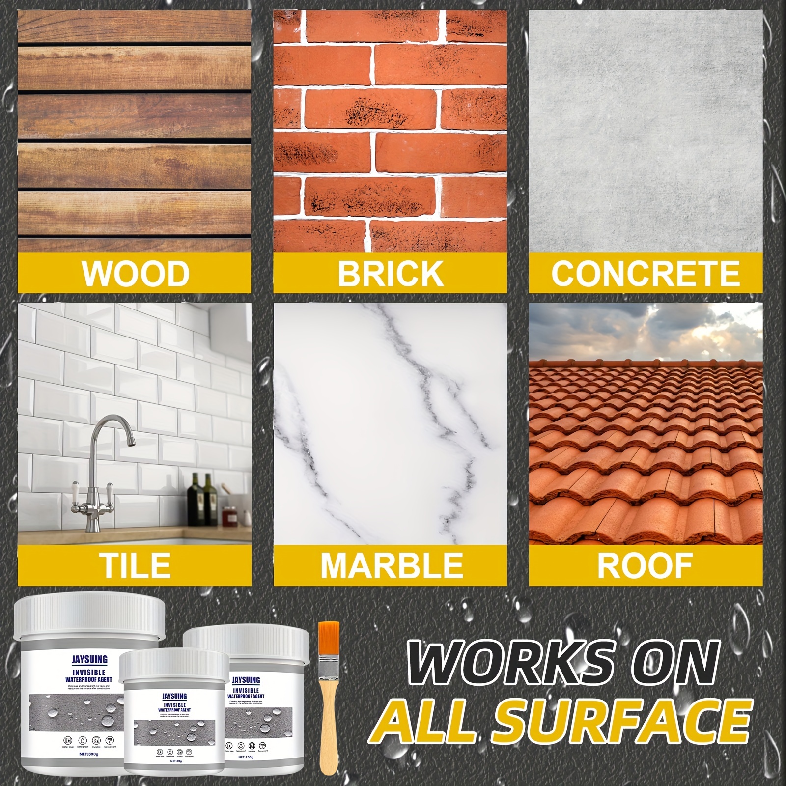 Waterproof Adhesive Sealant for Bathroom Kitchen Wall Leakage Prevention