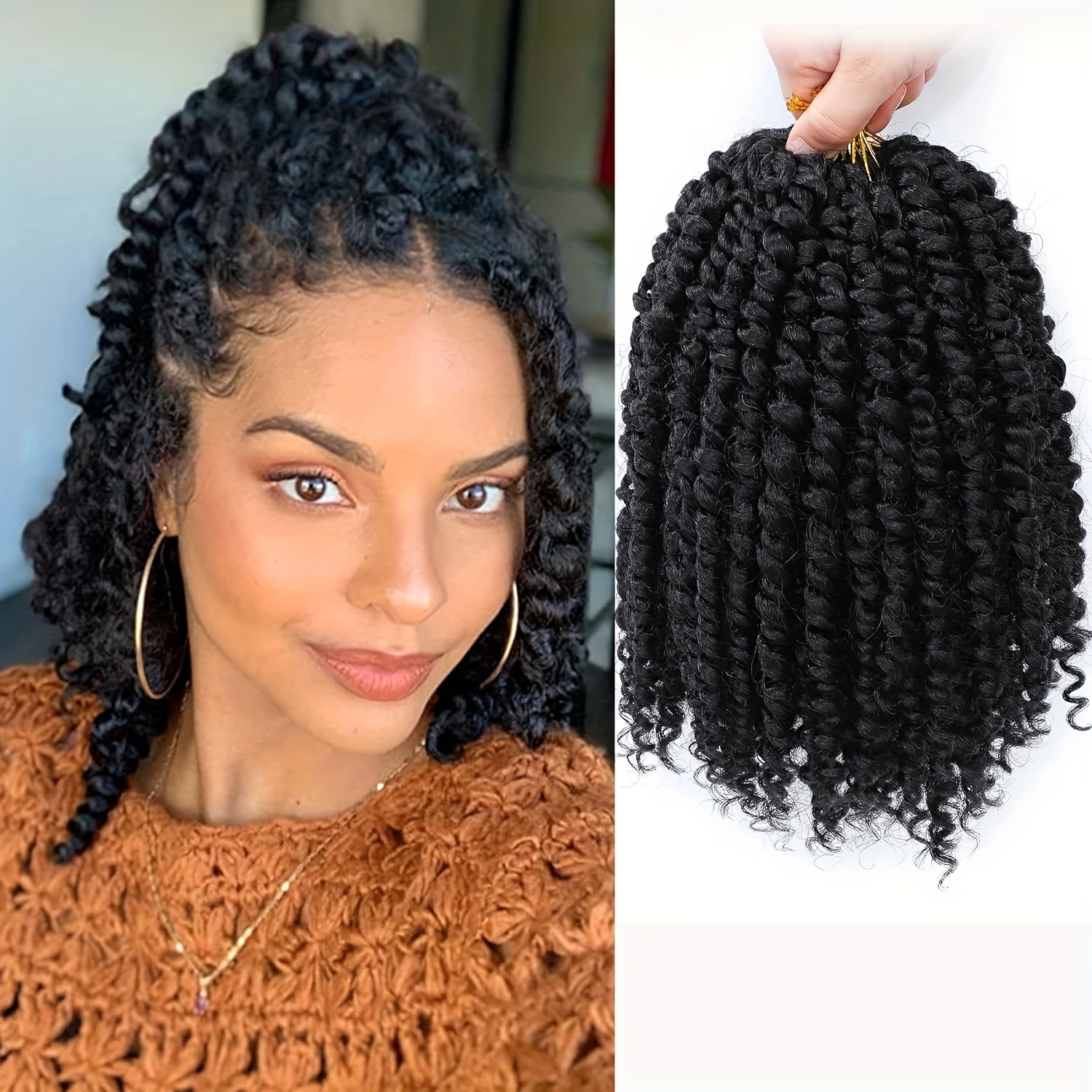 30roots Senegalese Twist Crochet Braiding Hair Extensions - Temu Canada