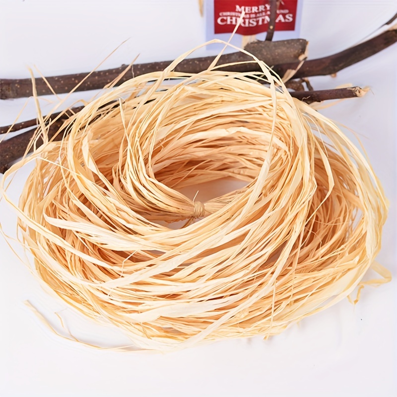 Natural Raffia Bundles, Garden Raffia String For Gift Wrapping, Crafts,  Florist Bouquets, Decoration, Gardening, Weaving