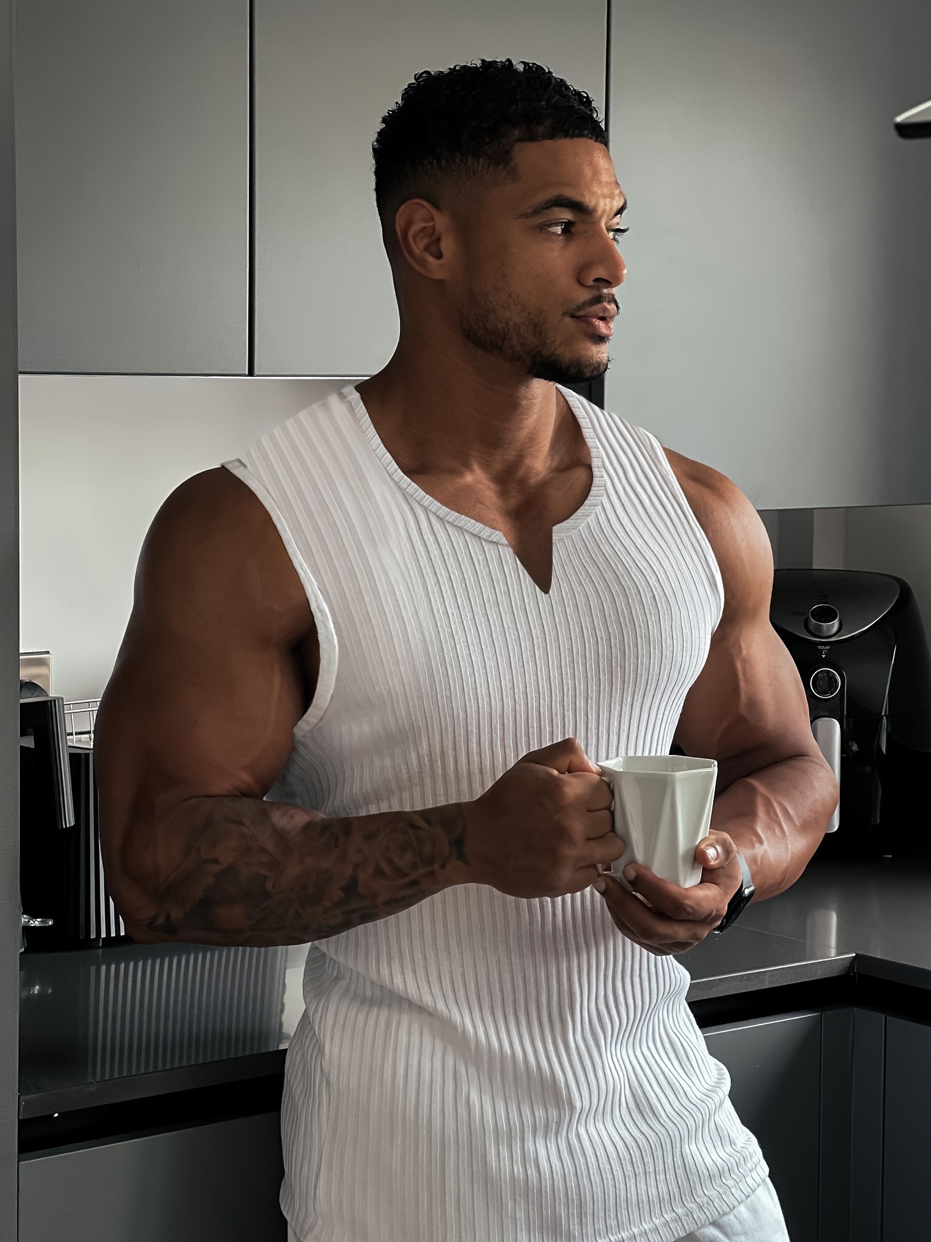 Men's Regular Basic Loose Tank Top, Casual Comfy Vest For Summer, Men's  Clothing Top For Gym Fitness Workout