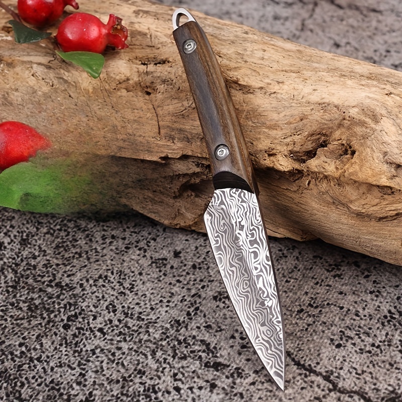 Stainless Steel Folding Knife Outdoor Survival Knife Portable Pocket Knife  Fruit Knife For Hunting Fishing Camping