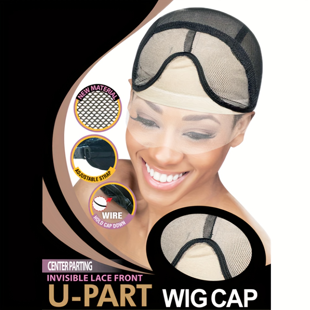 1pc Black Wig Cap