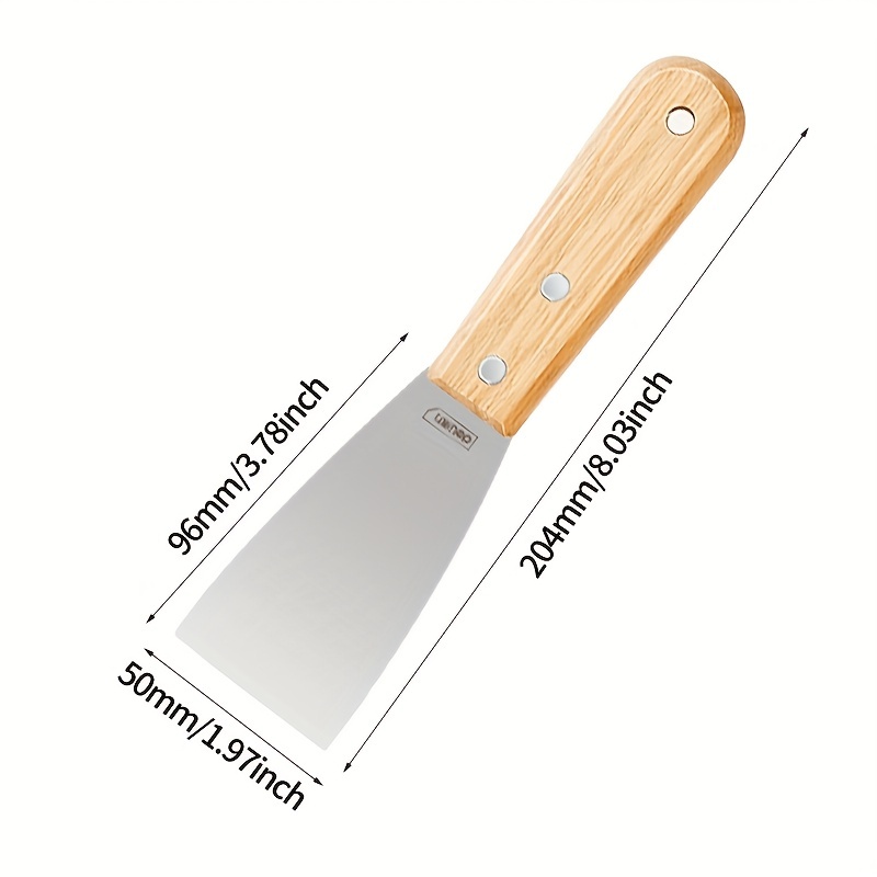 SLDMJFSZ Masilla Pladur Herramientas Espátula, 5 1/3/5/10 Piezas Espátula  Rascador Multiusos Cuchillo de llenado Utilidad para espátulas o raspar la