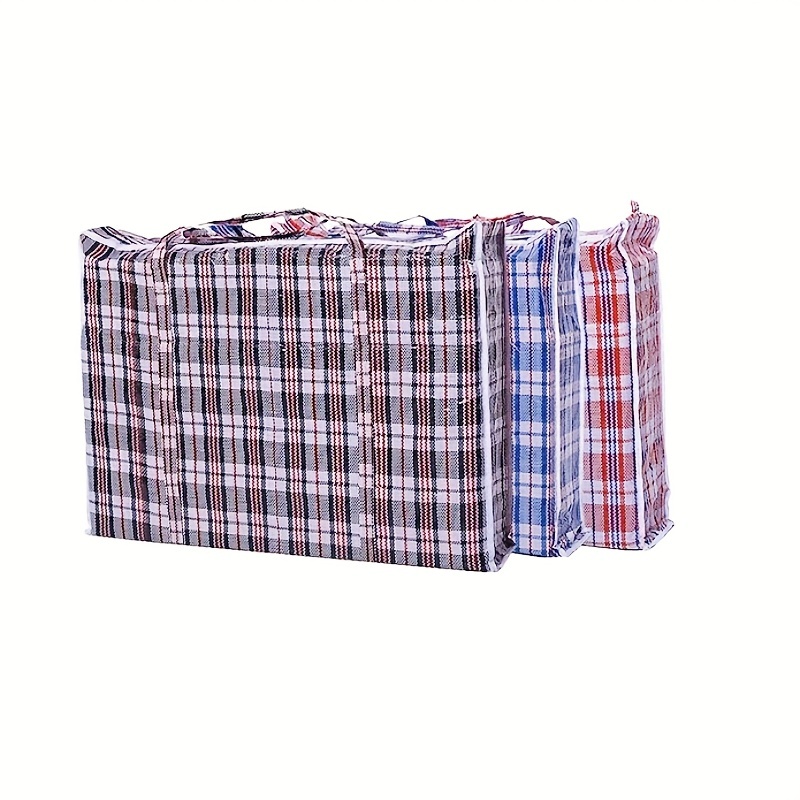 

3pcs/set Laundry Storage Bag, Portable Packing Bag With Handle, Clothes Quilt Organizer For Moving