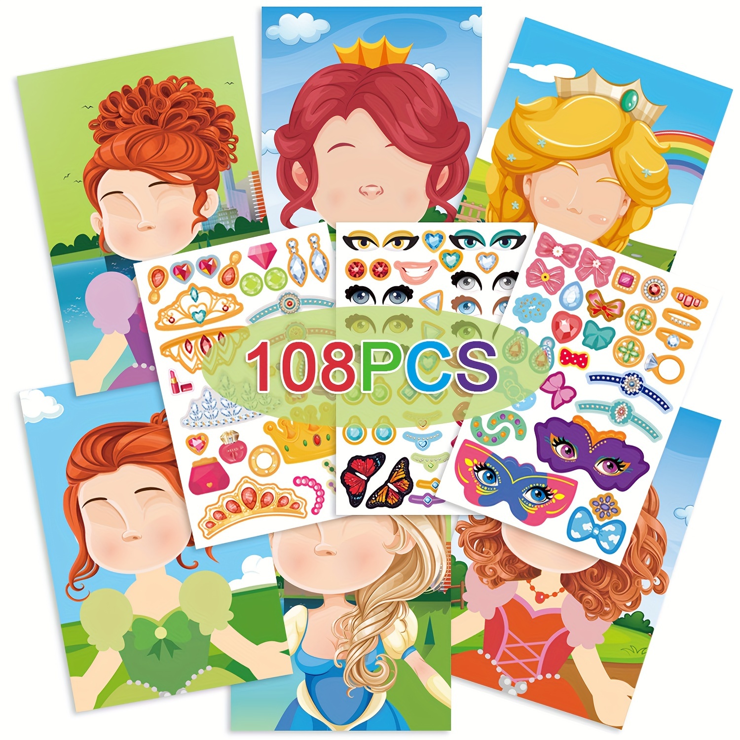 24 Sheets(300+) 3D Puffy Stickers for Toddlers Kids, Bulk Preschool Sticker  Sheets for Reward, Craft, Scrapbooking (Number and Letter)