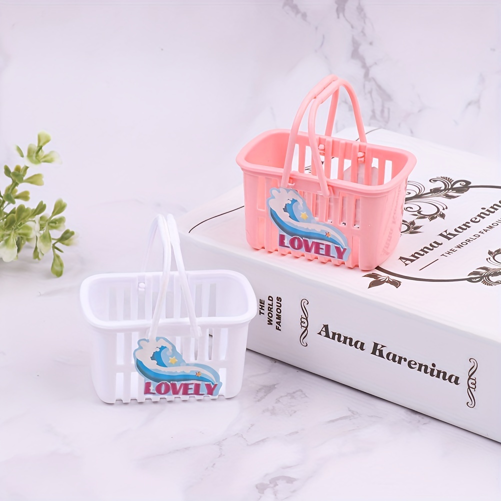 Miniature Shopping Basket Mini Baskets - Temu