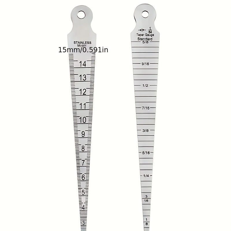 Stainless Steel High Precision Ruler Hole Diameter Ruler - Temu