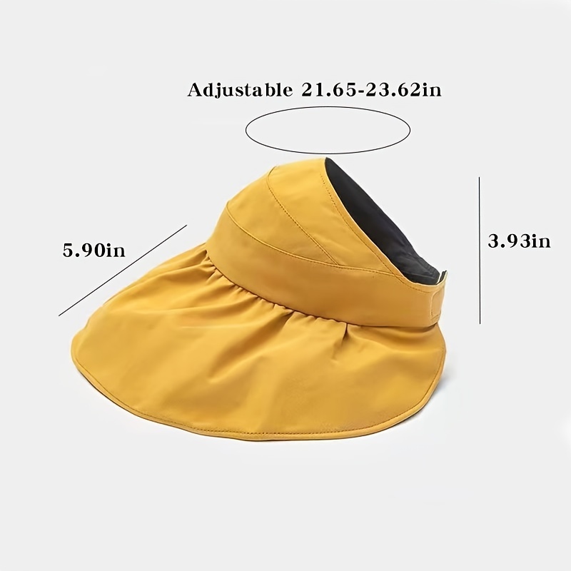 Foldable Wide Brim Sun Visor Hat  With Straw Protection For Women  Ideal For Summer Outdoor Sports, Fishing, And Beach Activities From  Scottoved, $8.85
