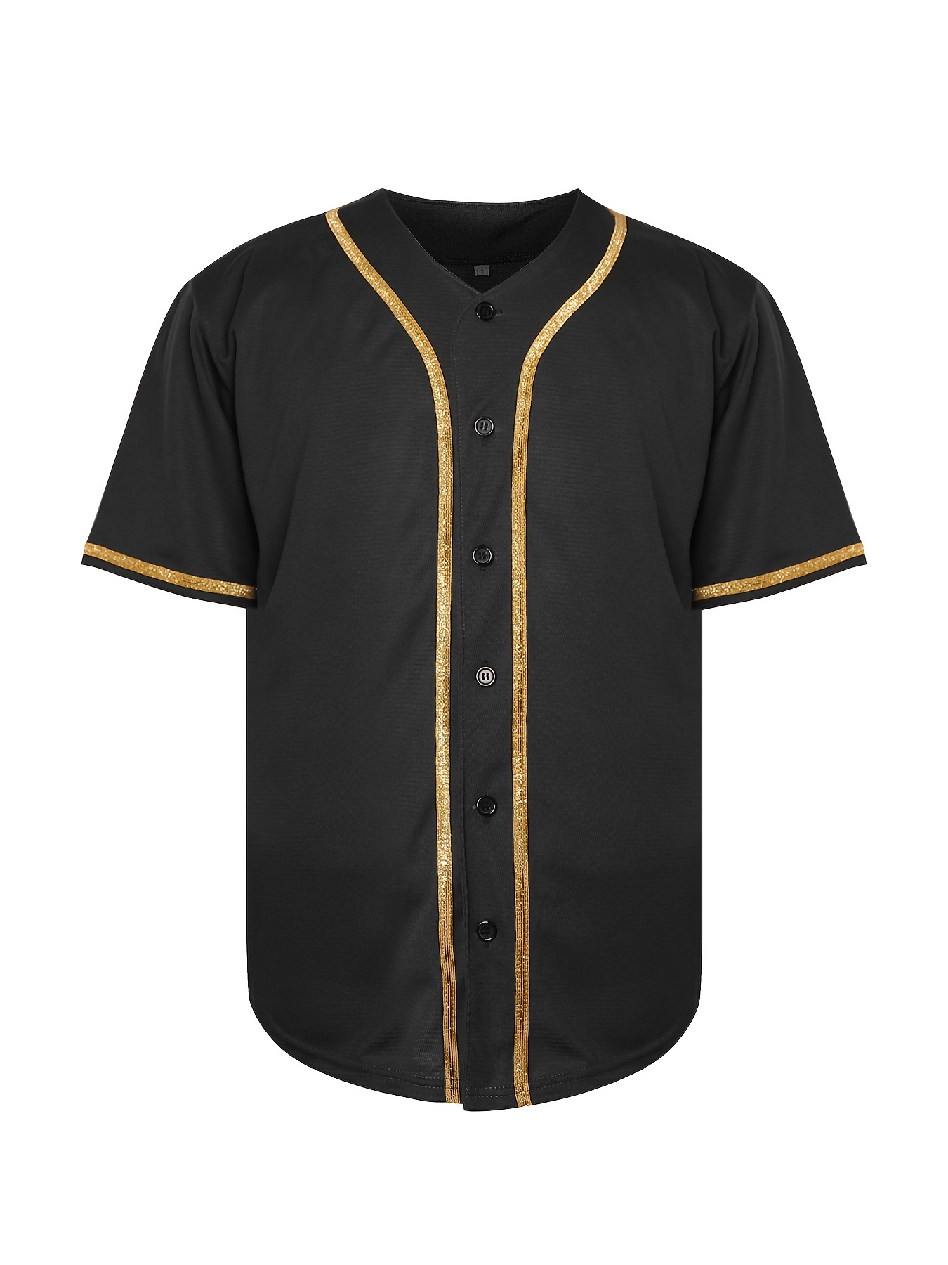 Men's Baseball Jersey, Retro Classic Baseball Shirt, Breathable Embroidery Sports Uniform for Training Competition Party,Temu