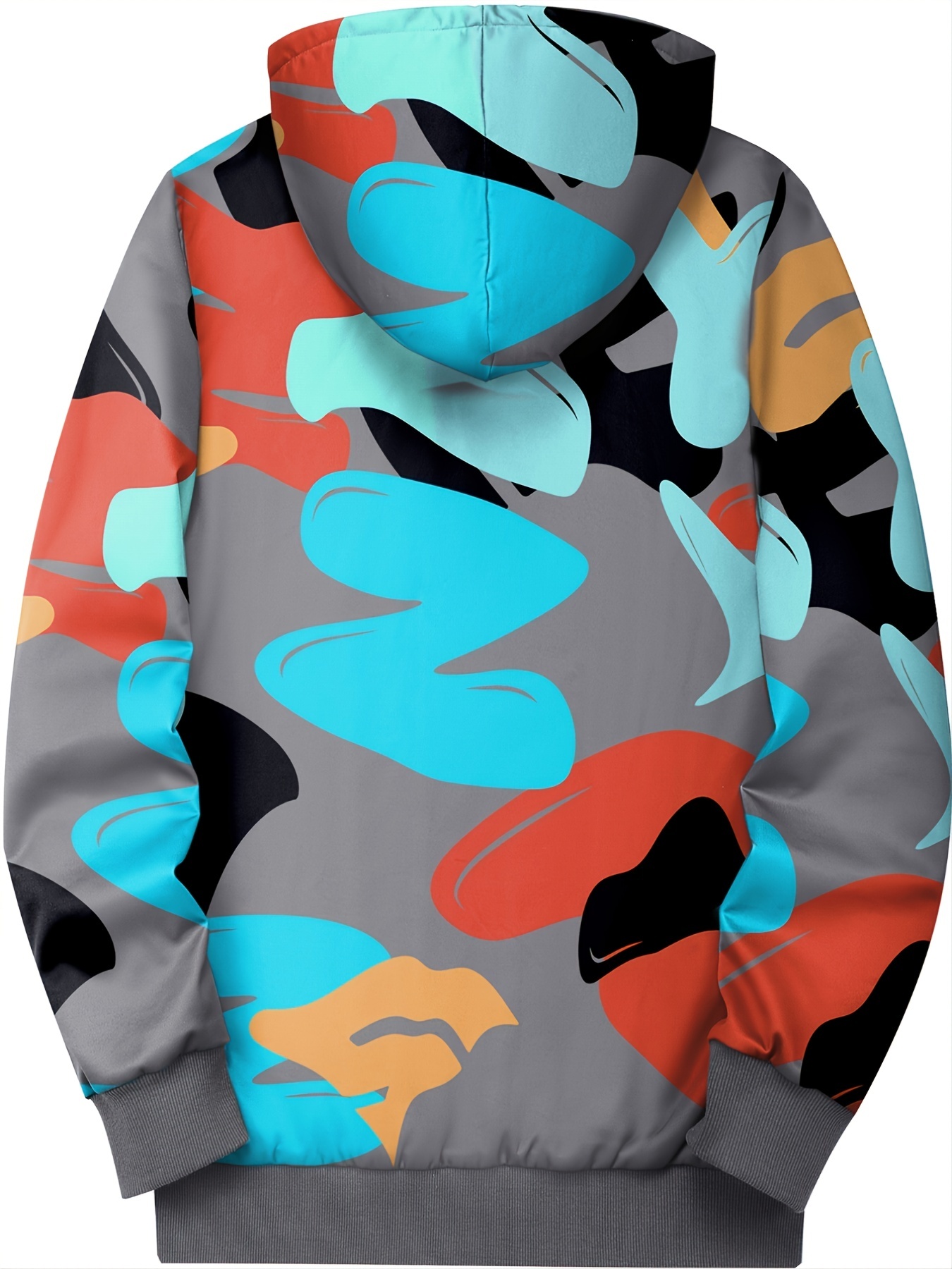 Icecream Zip Through Hoodie Camo / L