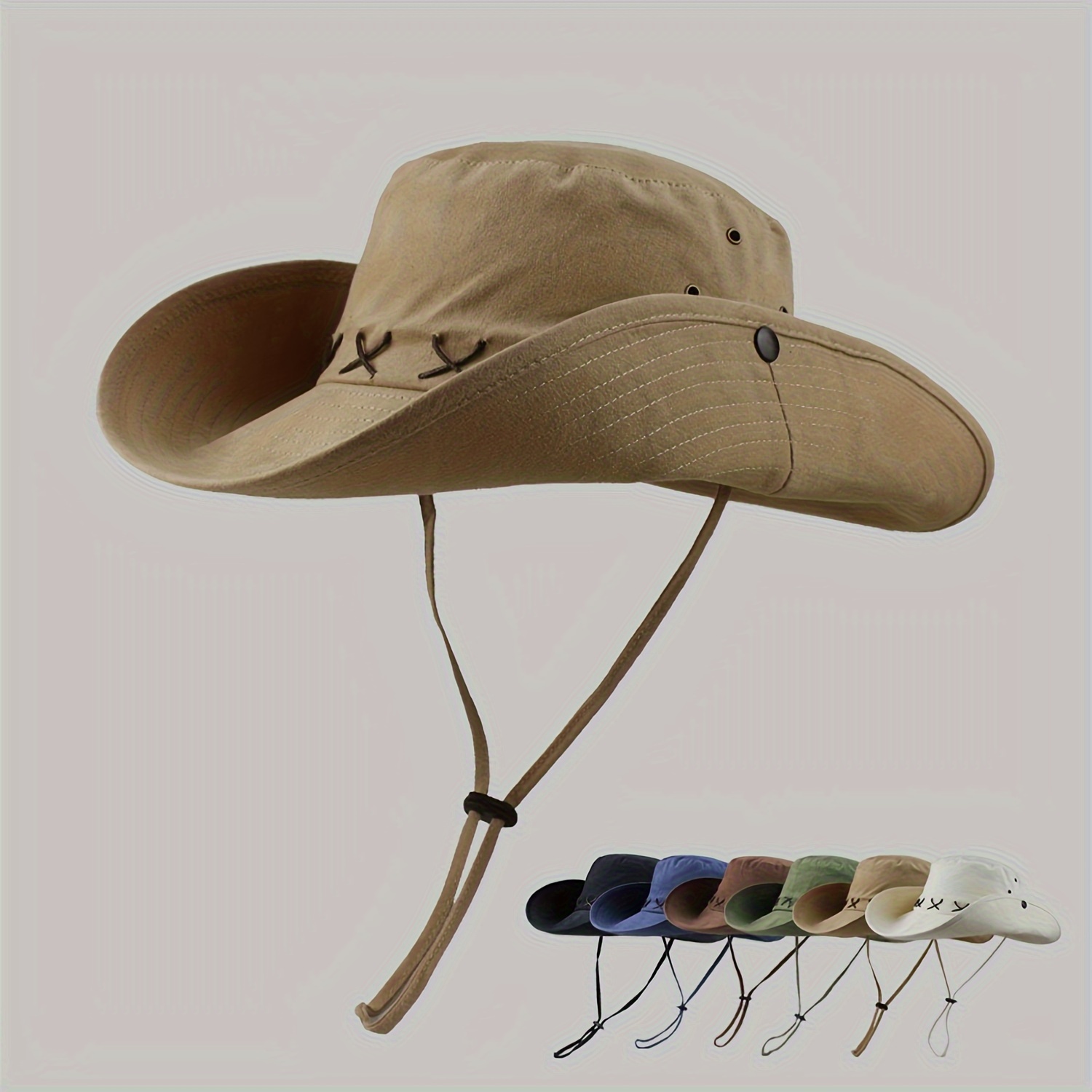Western Cowboy Mountaineering Boonie Waterproof Bucket Hat With