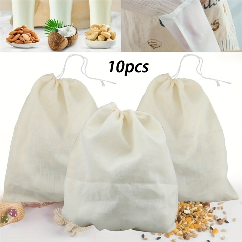 Soup Bags Reusable Drawstring Soup Bags - Temu