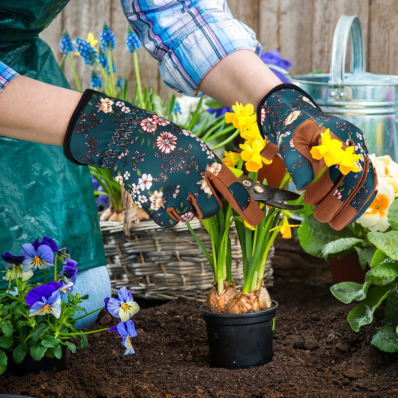 Guantes De Jardineria Para Hombre - Temu Chile