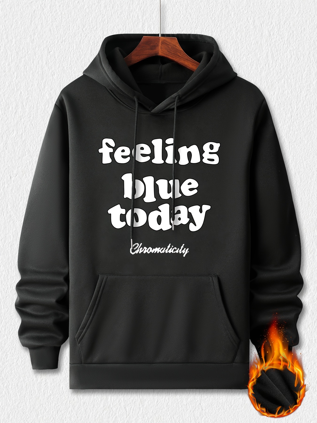 Feeling Blue Today Print Hoodie Cool Hoodies Men Mens Temu Canada