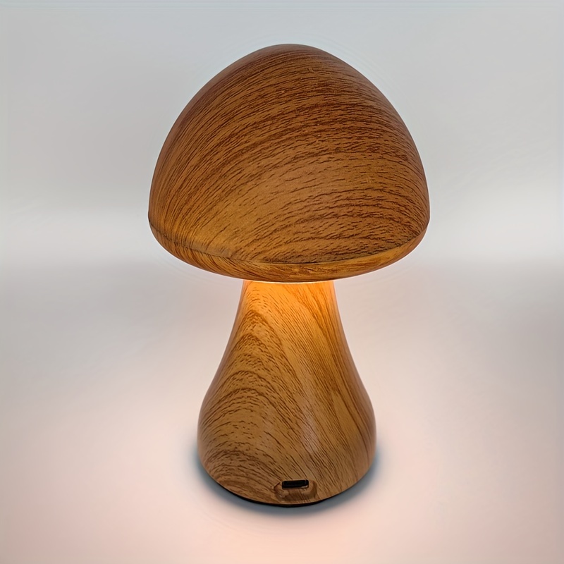 Lampe bureau enfant sans fil QIAO SHUN QS-868 Colorful Eye Mushroom Lamp  7C, Touch, 7 Couleurs de lumière LED, Batterie 1500mAh rechargeable via  MicroUSB, en forme de Champignon - Lampes de Bureaux 