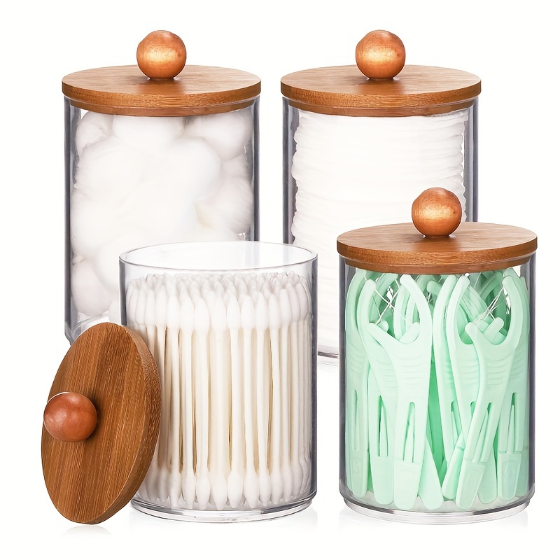Porta utensilios de cocina Bote para utensilios cerámica y bambú Soporte utensilios  cocina cuadrado- blanco brillo
