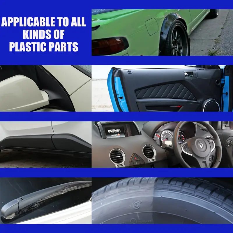 Car Plastic Refurbishment Agent Cleaning Dashboard Wax - Temu