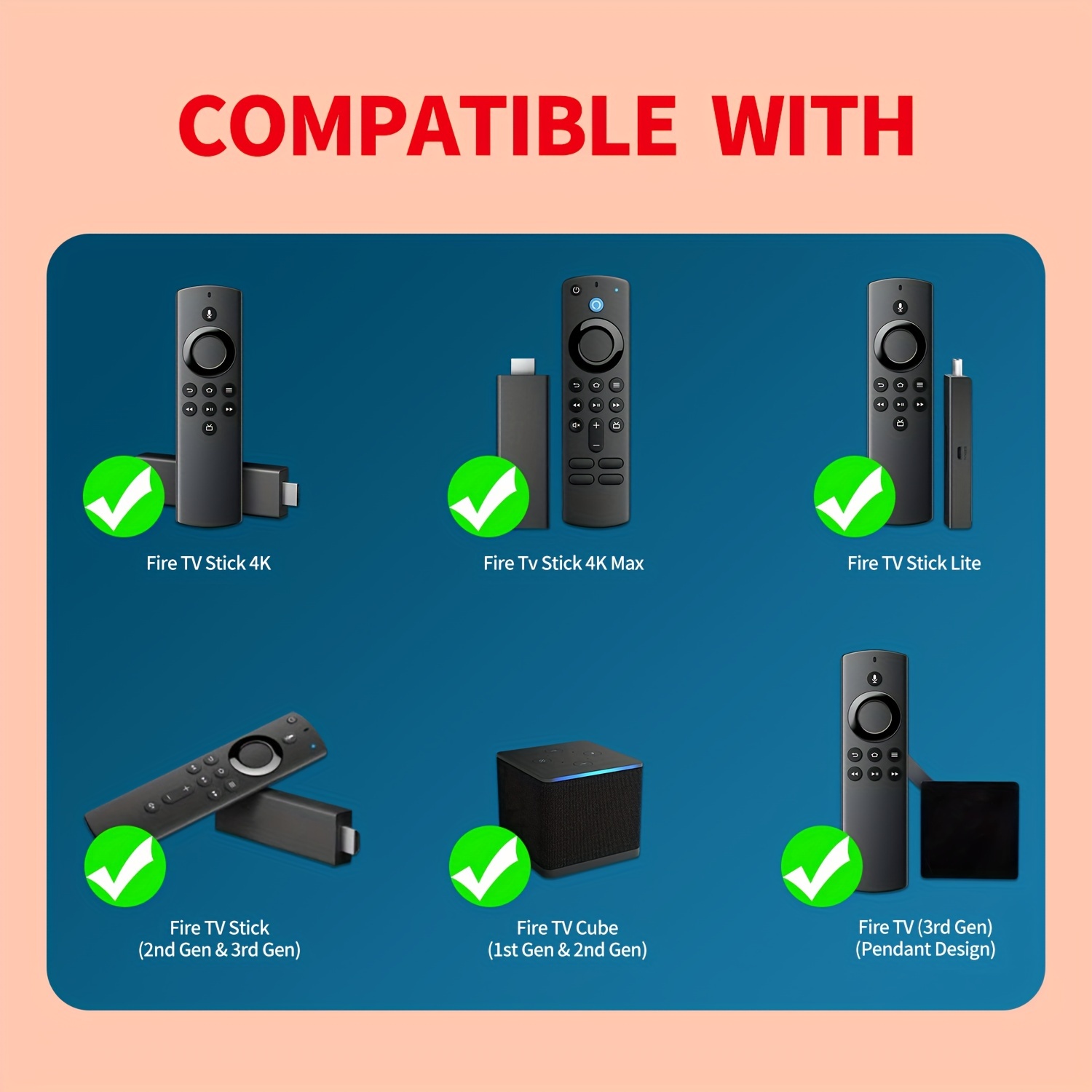  LOHAYA Control remoto de repuesto para Fire TV Stick, Fire TV  Stick Max, Fire TV Stick 4K y Fire TV Stick Lite (sin función de voz) :  Electrónica