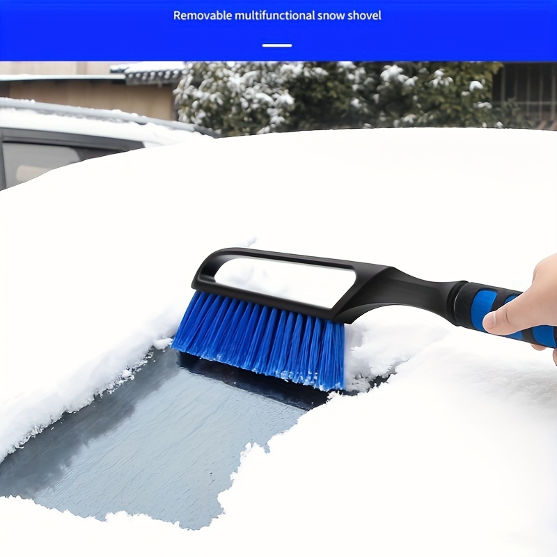 Car Cleaning Brush Ice Scraper Detachable Snow Shovel Brush Dust