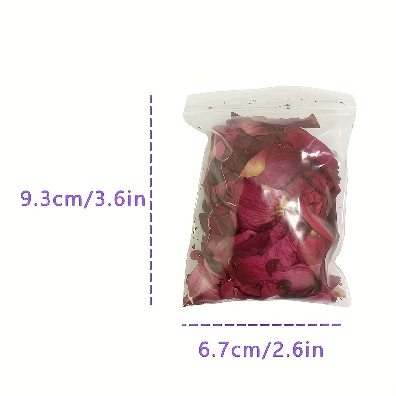 Fresh Red Rose Petals Bag